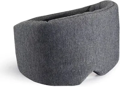 Imagen del producto de Máscara 3D para los ojos, fabricada con material transpirable, cómoda, que alivia la fatiga, ideal para viajes o para dormir en casa, color
