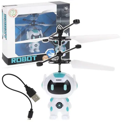 Zdjęcie produktu dla Latający robot ręcznie sterowany dron biały