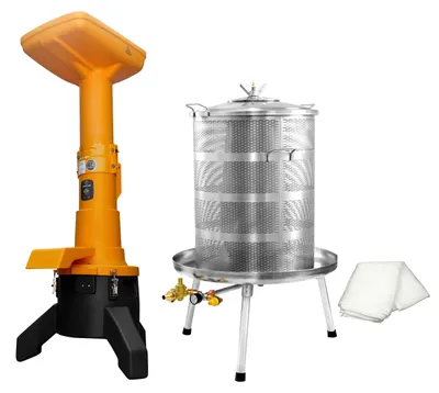Produktbild von Set-Angebot FISCHER-LAHR Obstmuser EFC2000 + 90Liter FISCHER-LAHR Hydropresse