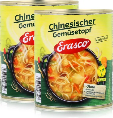 Produktbild von Erasco Chinesischer Gemüsetopf 800g Fertigessen (2er Pack)