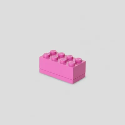 Produktbild von Room Copenhagen LEGO Mini Box Lunchbox 8 Pink