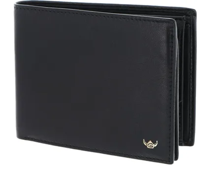 Produktbild von Golden Head Leder Geldbörse Dublin Billfold Coin Wallet Black schwarz