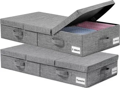 Produktbild von Famanu Aufbewahrungsbox Faltbare Aufbewahrungskisten - 2 Stück