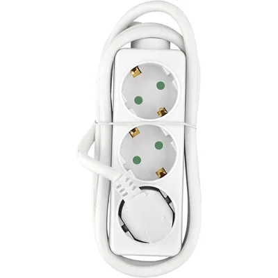 Obrázek produktu pro Heitech 4003492, 1,4 m, Vnitřní, Typ C, Typ E / F, Typ E, 1,5 mm², Bílá