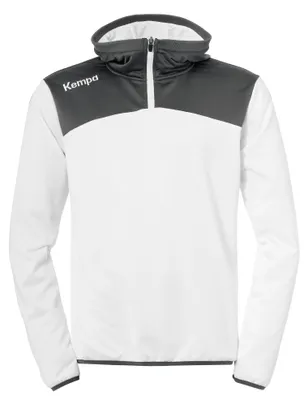Produktbild von Kempa Emotion 2.0 Quarter Zip Hoody weiß/anthrazit 128