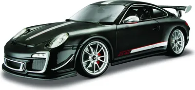 Produktbild von Bburago 18-11036 - Modellauto -  Porsche 911 GT3 RS 4.0 (schwarz, Maßstab 1:18)