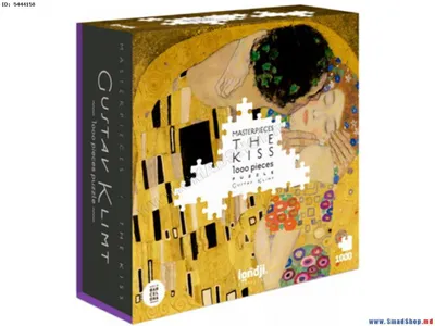 Image de Puzzle 1000 pièces Klimt Le Baiser, Londji