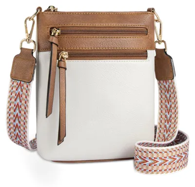 Image de Omgoods - Sac bandoulière vegan avec portefeuille et protection RFID