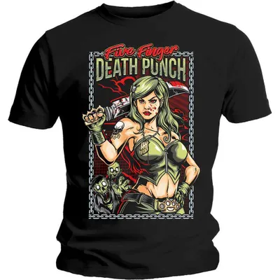 Produktbild von Five Finger Death Punch Assassin Black L T-Shirt