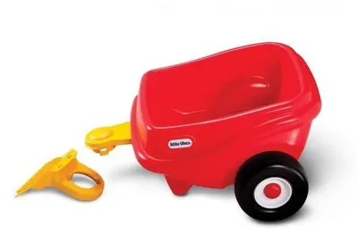 Immagine prodotto di Cozy Coupe - Little Tikes - Rimorchio rosso - Compatibile con l'auto Cozy Coupe - Dai 18 mesi