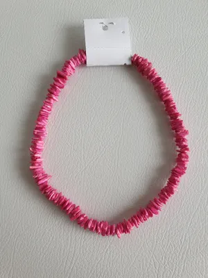 Produktbild von Fu001-1 pink Damen Halskette Halsschmuck