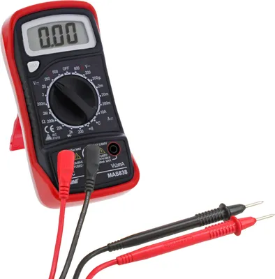 Immagine prodotto di Multimetro InLine® 43117, con sensore di temperatura e misura di transistor