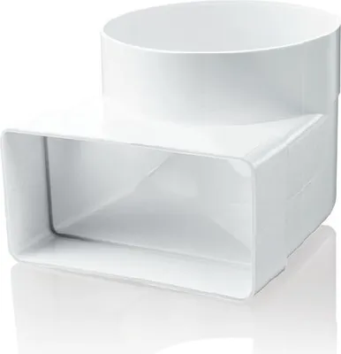 Immagine prodotto di Curva di collegamento Per condotti rotondi 204x60 / ? 100 mm