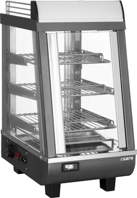 Produktbild von Saro LEON, Edelstahl, Schwarz, Edelstahl, 3 Regale, 345 mm, 484 mm, 663 mm