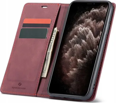 Produktbild von Spacecase Geldbörse iPhone 11 Pro rot