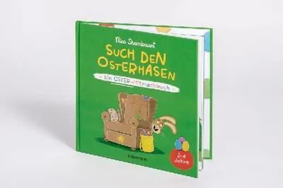 Produktbild von Such den Osterhasen. Ein Oster-Mitmachbuch. Zum Schütteln, Schaukeln, Pusten, Klopfen und sehen, was dann passiert. Von 2 bis 4 Jahren