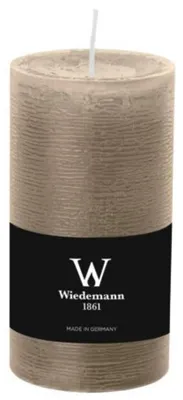 Produktbild von Wiedemann 281005.100 Stumpenkerze - 130 x 68 mm, schlamm
