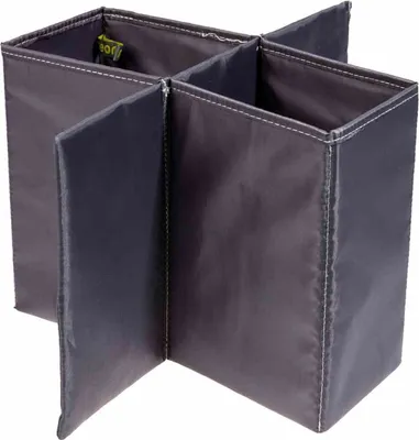 Produktbild von Meori Sixpackeinsatz für Faltbox mit 15l oder 30l in grau
