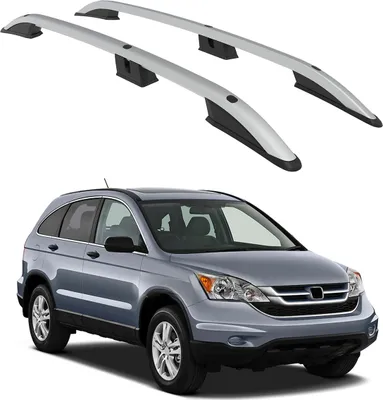 Obrázek produktu pro TURTLE STŘEŠNÍ LIŠTA CROWN HONDA CR-V Mk3 2007 2008 2009 2010 2011 (SUV)  , Silver