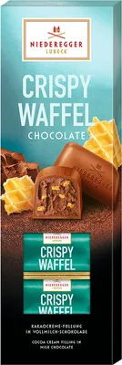 Obrázok produktu pre Niederegger Chrumkavé vafle Čokoláda Pralinen 100g