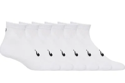 Produktbild von ASICS Quarter Sock 6er Socken weiss 35-38