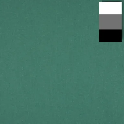 Produktbild von Walimex Stoffhintergrund Juwelgrün 2,85 x 6 m Stoffstärke ca. 140 g/m², Fotohintergrund aus Baumwolle, waschbar für Atelier und Studio