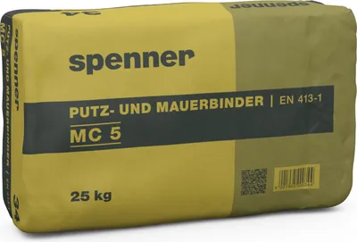 Produktbild von Spenner Putz- und Mauerbinder MC5 25kg