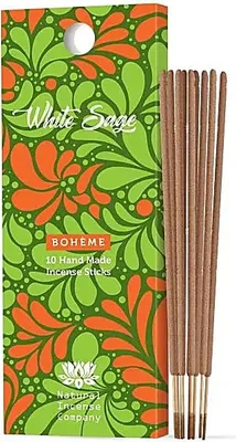 Produktbild von Natürlicher Bohème-Räucherstäbchen, weißer Salbei – 3er-Set – 15 g