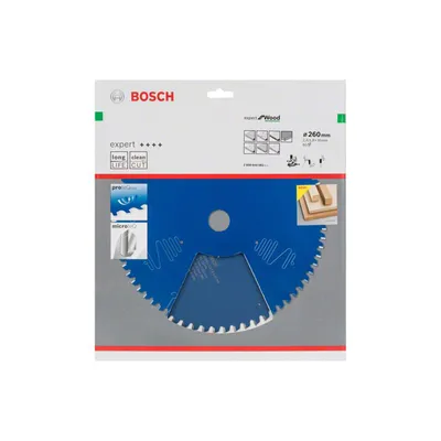 Zdjęcie produktu dla Bosch 2 608 644 082, Drewno, 26 cm, 3 cm, 1,8 mm, 7300 RPM, 2,4 mm