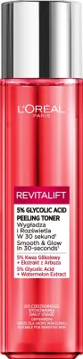 Produktbild von L´Oréal Paris Revitalift Tonikum 5% Glycolic Acid Peeling Toner 180 ml