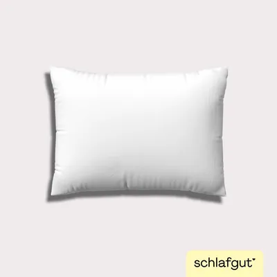 Produktbild von schlafgut Easy Jersey Kissenhülle 60x80cm Full-White Kissenbezug 100% Baumwolle