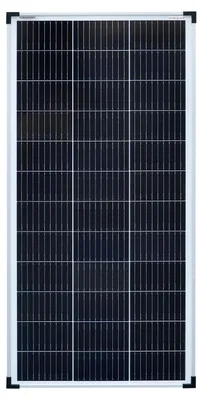 Imagen del producto de Panel solar monocristalino de 100 W y 12 V - Alta eficiencia, tecnología PERC