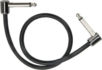 Obrázek produktu pro Kytarový propojovací kabel, kytarový pedálový kabel, 40 cm, efektový kabel, kovová zástrčka, přenosový kabel, kabel pro elektrickou kytaru, příslušenství pro lidovou elektrickou baskytaru