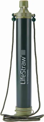 Produktbild von LifeStraw Personal Wasserfilter-Trinkhalm für Outdoor, Wandern versch. Farben Farbe: Grün