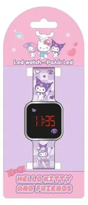 Produktbild von Digitale LED-Uhr mit Kuromi-Motiv - Diakakis