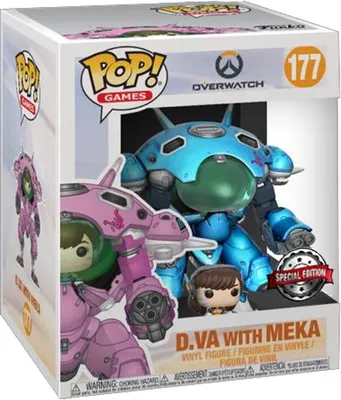 Produktbild von Overwatch - D.VA with Meka 177 Special Edition - Funko Pop! - Vinyl Figur
