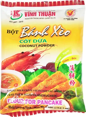 Produktbild von Vinh Thuan Bot Banh Xeo Cot Dua Mix mit Kokospulver 400g