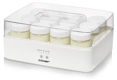 Obrázek produktu pro Jogurtovač 9921 s 12 sklenicemi o objemu 150 ml, časovačem a automatickým vypínáním