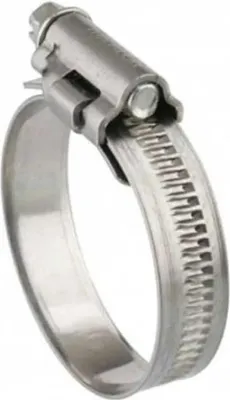 Obrázok produktu pre Mikalor Asfa Din 3017 L-w4 Spona 9 mm strieborná 32-50 mm strieborná 32-50 mm