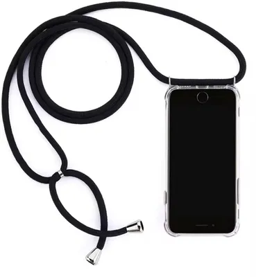 Image de Coque transparente compatible avec le Samsung Galaxy S9 - Étui de téléphone avec cordon - 1 pièce - Silicone - CHPN