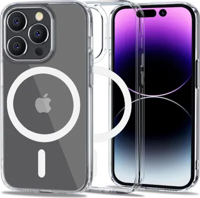 Produktbild von Techsuit MagSafe Pro Back Cover Hülle für Apple iPhone 14 Pro Max - Transparent
