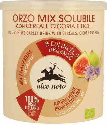 Image de CAFÉ DE GRAIN INSTANTANE AVEC CHUCKARA ET FIGAMI, 125 g - ALCE NERO
