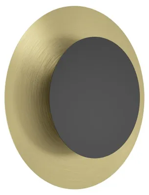 Obrázek produktu pro EGLO Tocina, Zarovnané, Kulatý, 1 žárovek, 3000 K, IP20, Černá, Mosaz