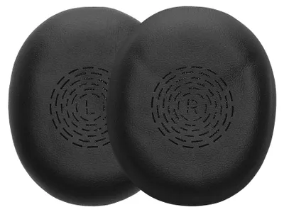 Produktbild von kwmobile 2x Ohr Polster für Jabra Evolve2 65 Flex Ohrpolster - Ersatz Ohrpolster - Kopfhörer Ersatzteile - Kopfhörer Ersatzpolster für Over Ear