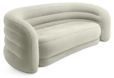 Produktbild von INTEX Aufblasbares Sofa Curve 229x109x81cm Couch Indoor Relax Luftbett Sessel