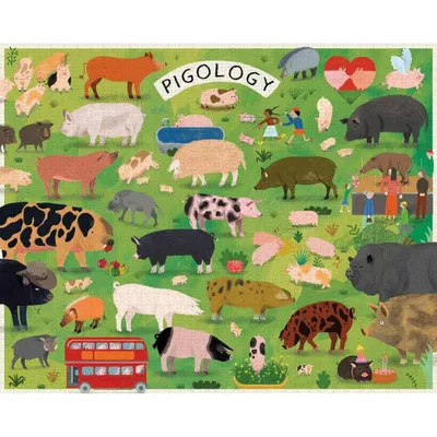 Immagine prodotto di PRINCETON ARCHITECTURAL PRESS Puzzle Pigology 1000 pezzi