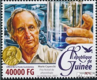 Produktbild von Briefmarken Guinea 2016 Mi 11760 (kompl. Ausgabe) postfrisch Die Nobelpreisträger