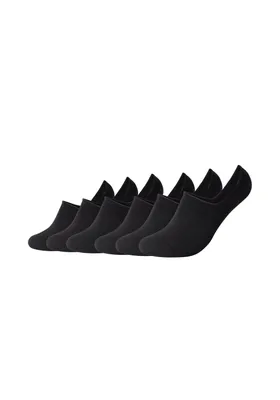 Produktbild von Camano Füßlinge 6er-Pack Classics mit druckfreiem Komfortbund schwarz 39-42