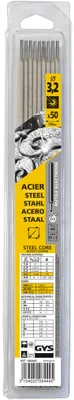 Produktbild von GYS Elektroden Stahl O3,2mm (x50)