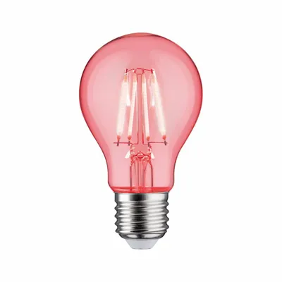 Produktbild von Paulmann LED Filament Leuchtmittel Birnenform 1,3W E27 klar 40lm Rot